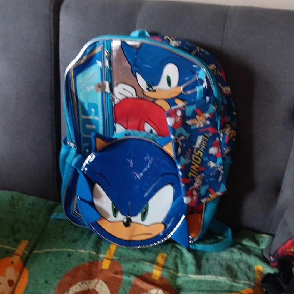 Sonic the Hedgehog Blue Backpack